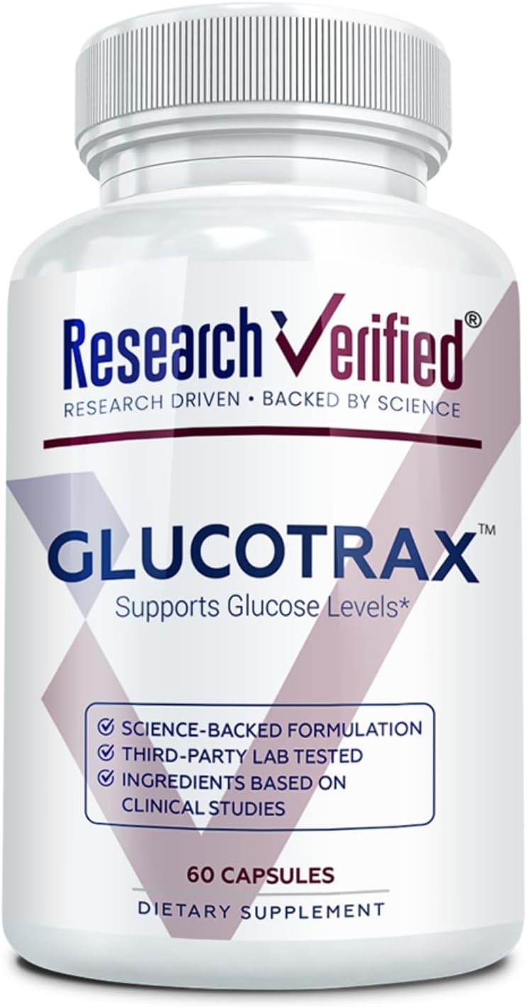 Research Verified Glucotrax - Berberine, Chromium Picolinate, Cinnamon, Gymnema - 360 Capsules (6 Month Supply) - görsel 10