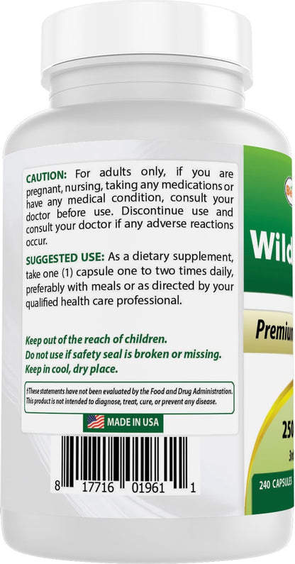 Best Naturals Wild Lettuce 10:1 Extract (250 mg, 240 Capsules) – Image 7