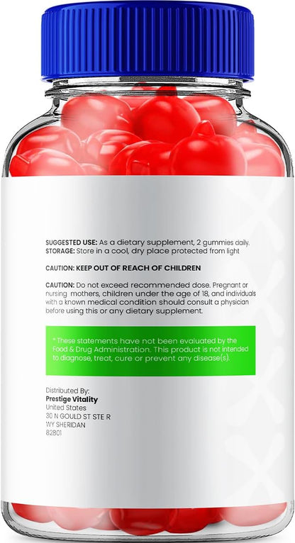 Trim Keto Tonic Keto ACV Gummies (Pack of 2) – Dietary Supplement with Apple Cider Vinegar, B12, Beet Juice & Pomegranate Powder – 120 Gummies