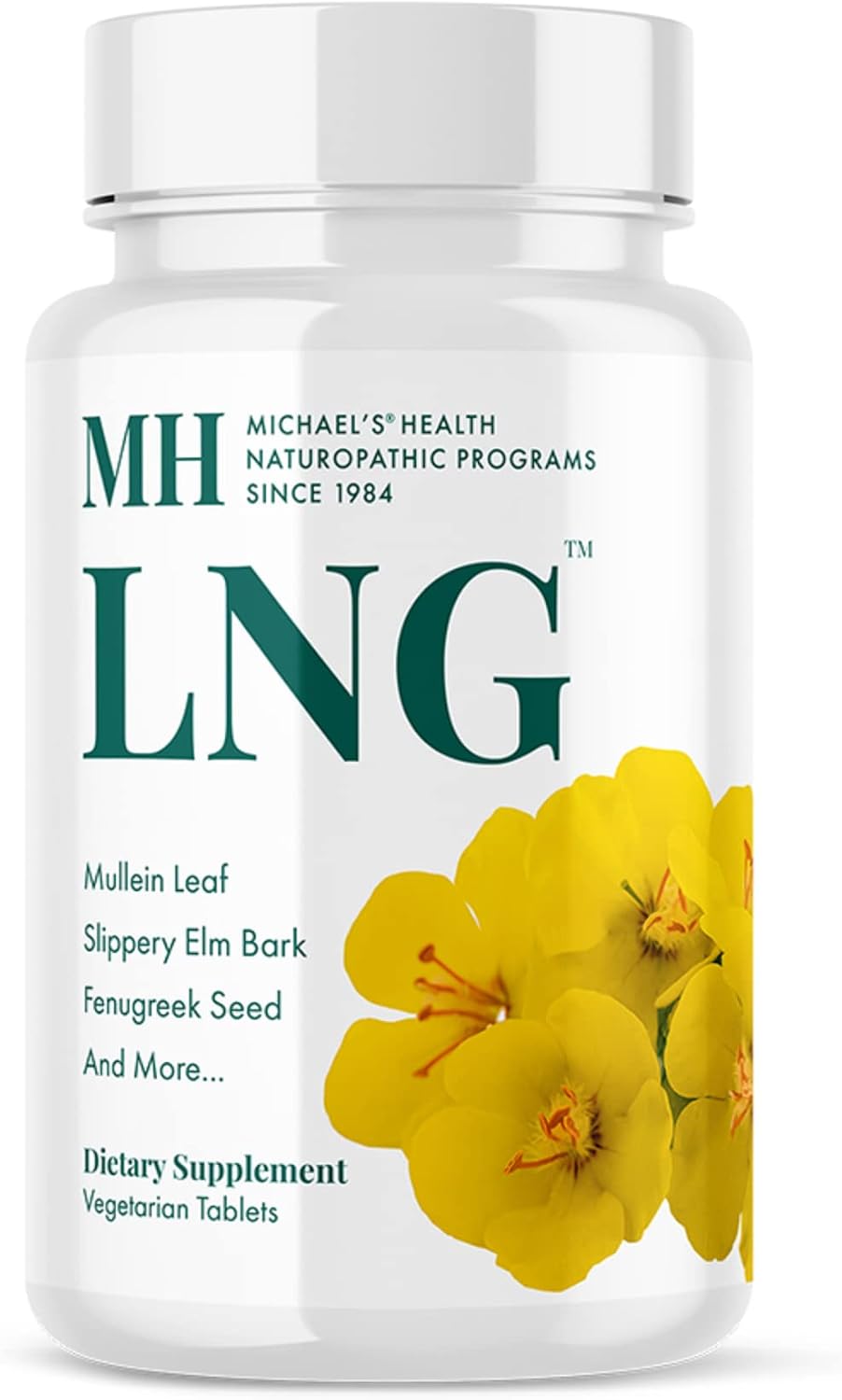 Michael's Health Naturopathic Programmes LNG - Herbal Lung & Respiratory Support - 120 Vegetarian Tablets - görsel 1