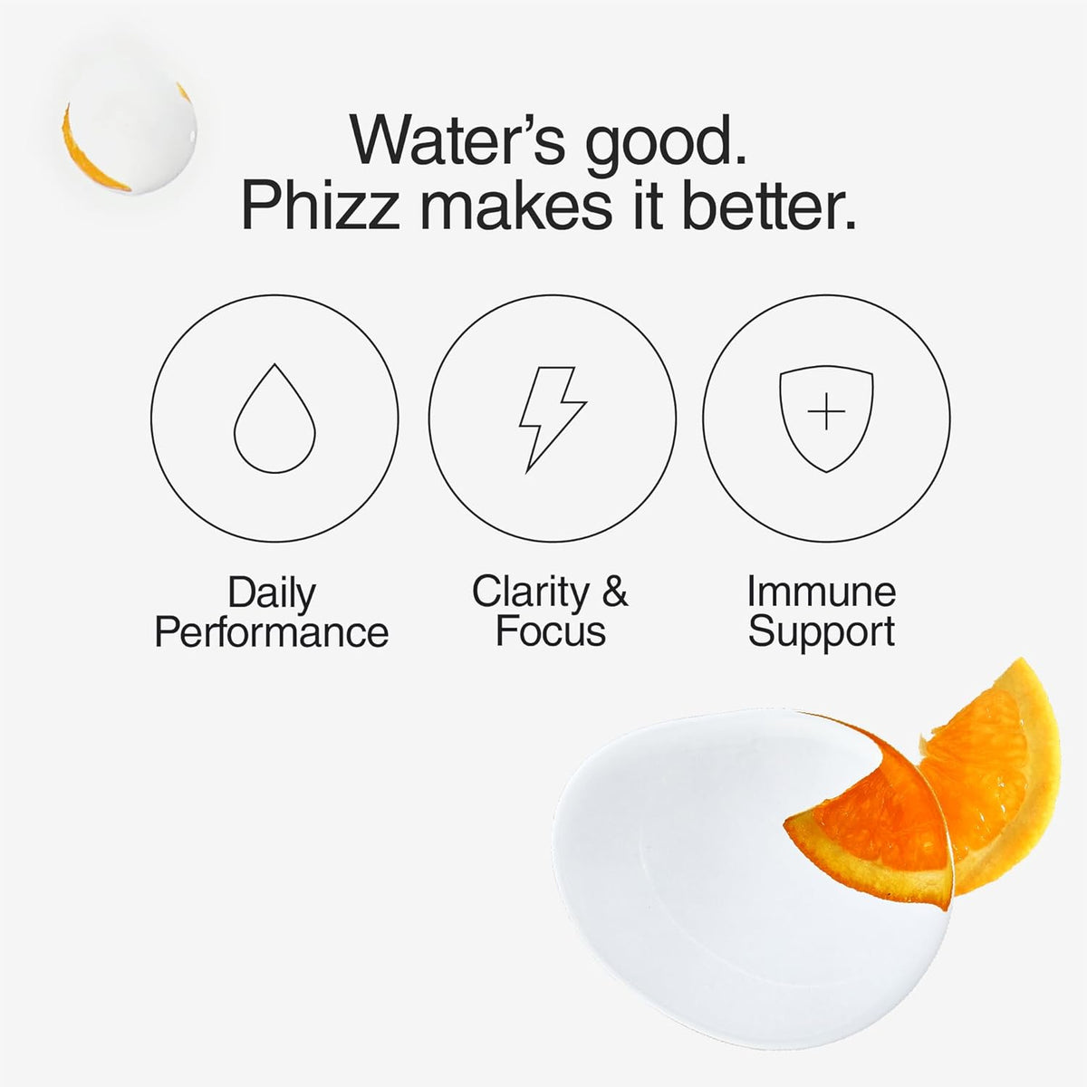 Phizz Electrolyte Multivitamin Rehydration Tablets, Orange, 20 Tablets - görsel 6