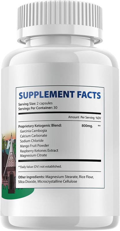 Sumatra Slim Belly Tonic - All-Natural Food Supplement, 60 Capsules