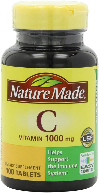 Nature Made Extra Strength Vitamin C 1000 mg Tablets, 300 Tablets