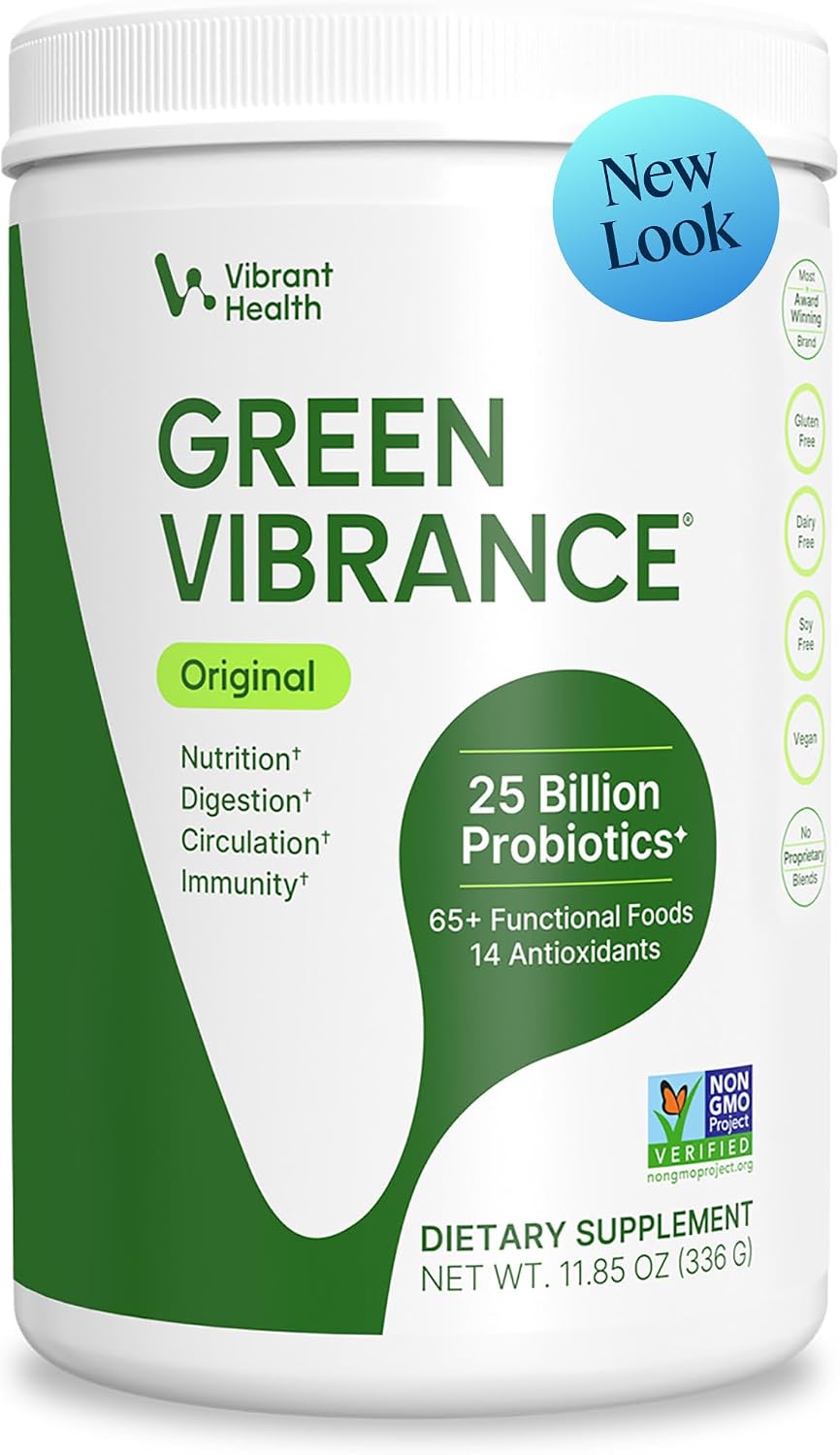 Vibrant Health Green Vibrance Powder, 660 g - görsel 4