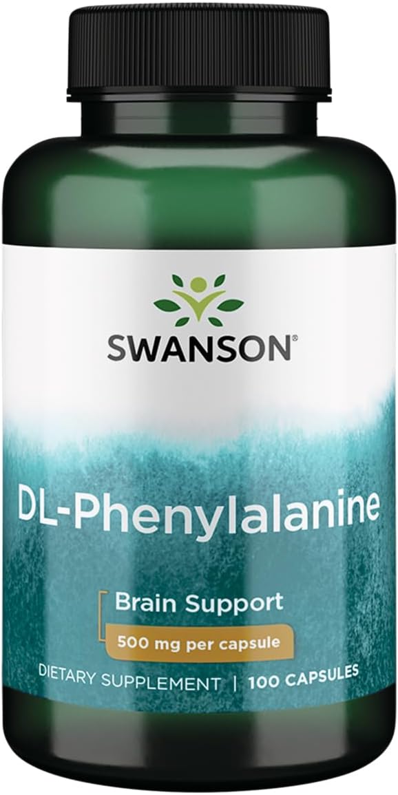DL-Phenylalanine 500 mg 100 Caps - görsel 1