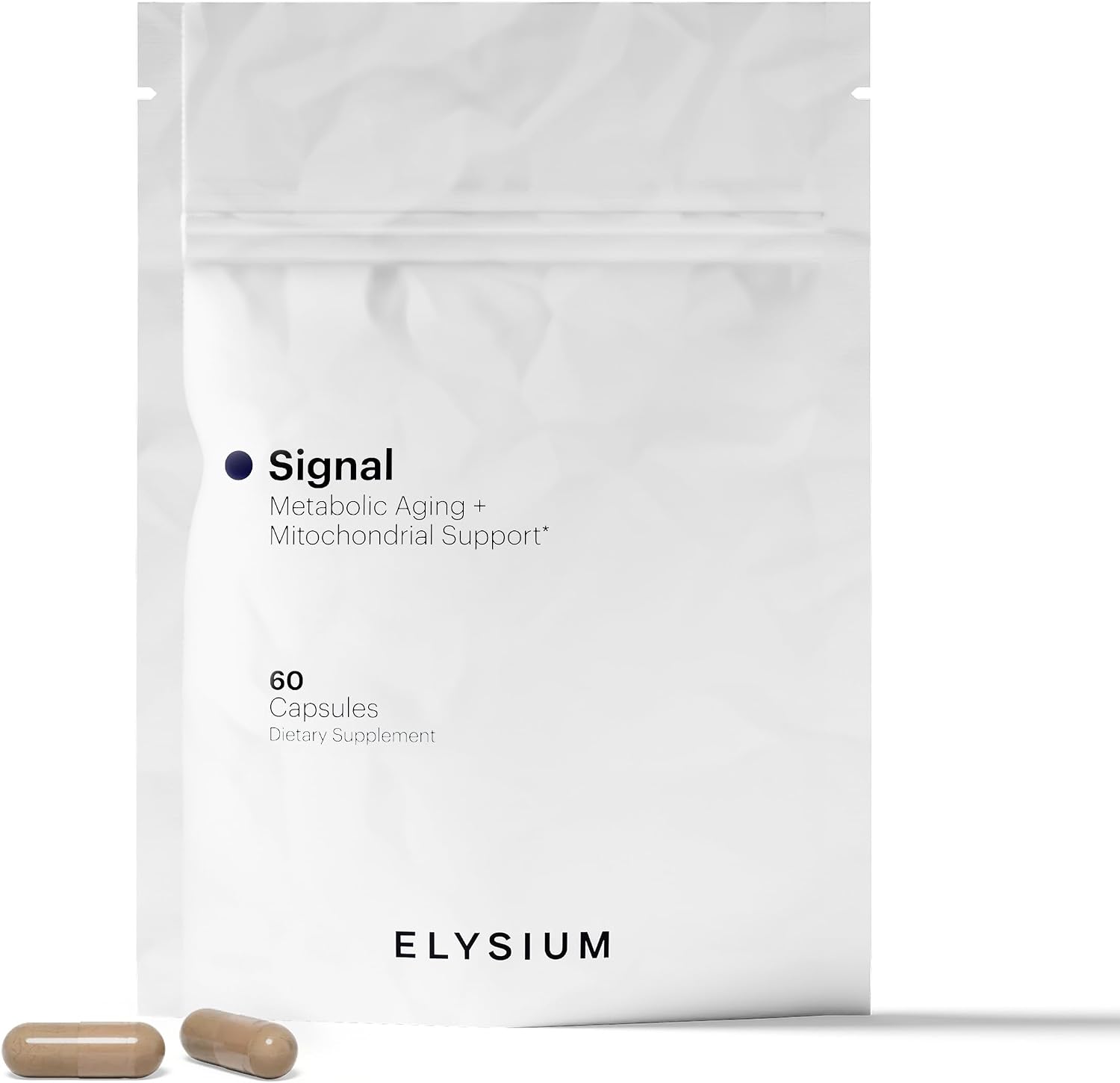 ELYSIUM Signal NMN Supplement – Nicotinamide Mononucleotide for NAD+ Support, Mitochondrial Function and Metabolic Health - görsel 1