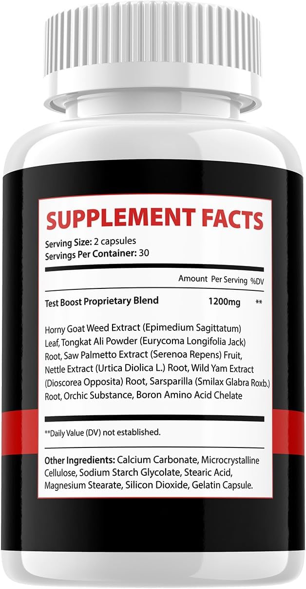 Prolong Power Pills - All-Natural Men's Food Supplement (60 Capsules) - görsel 3
