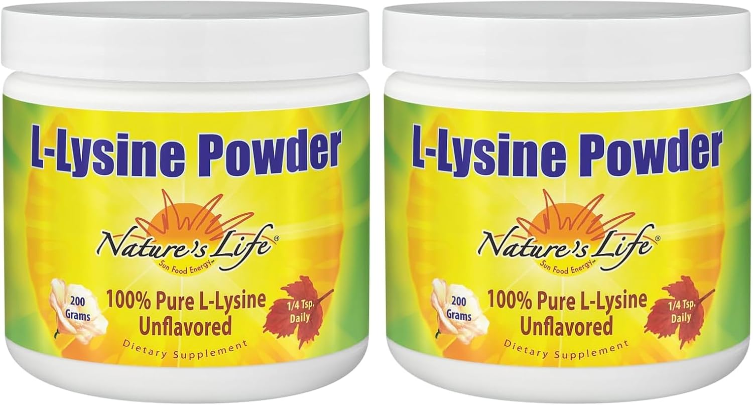 Nature's Life L-Lysine Powder | Immune Function | 460 Servings - görsel 6