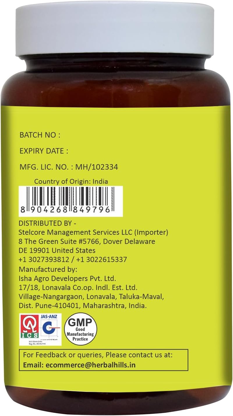 HERBAL HILLS Moringa Tablets 120 Count (1000 mg) - görsel 3