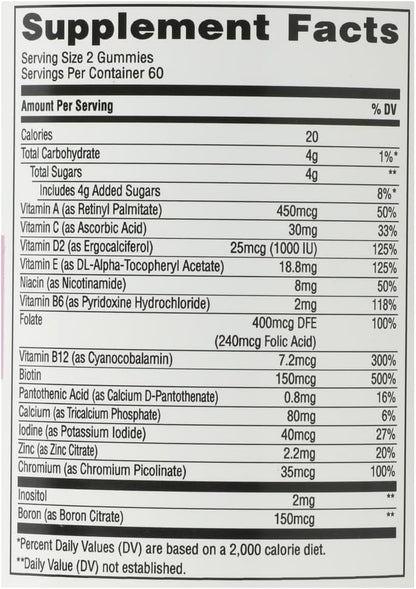 365 by Whole Foods Market Women's Multivitamin Gummies, 120 Gummies