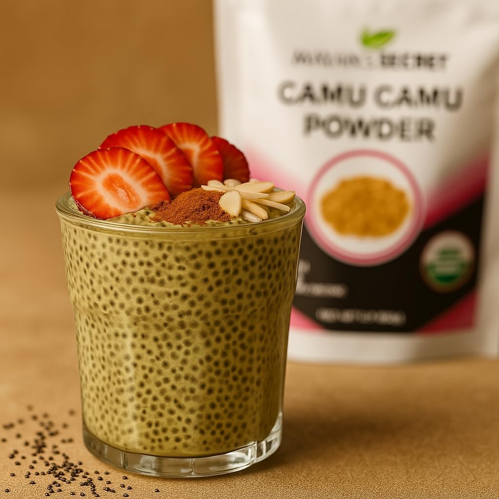 Mayan's Secret Organic Camu Camu Powder – USDA Certified Organic, Vegan, Non-GMO – High Vitamin C Superfood, 99g - görsel 2