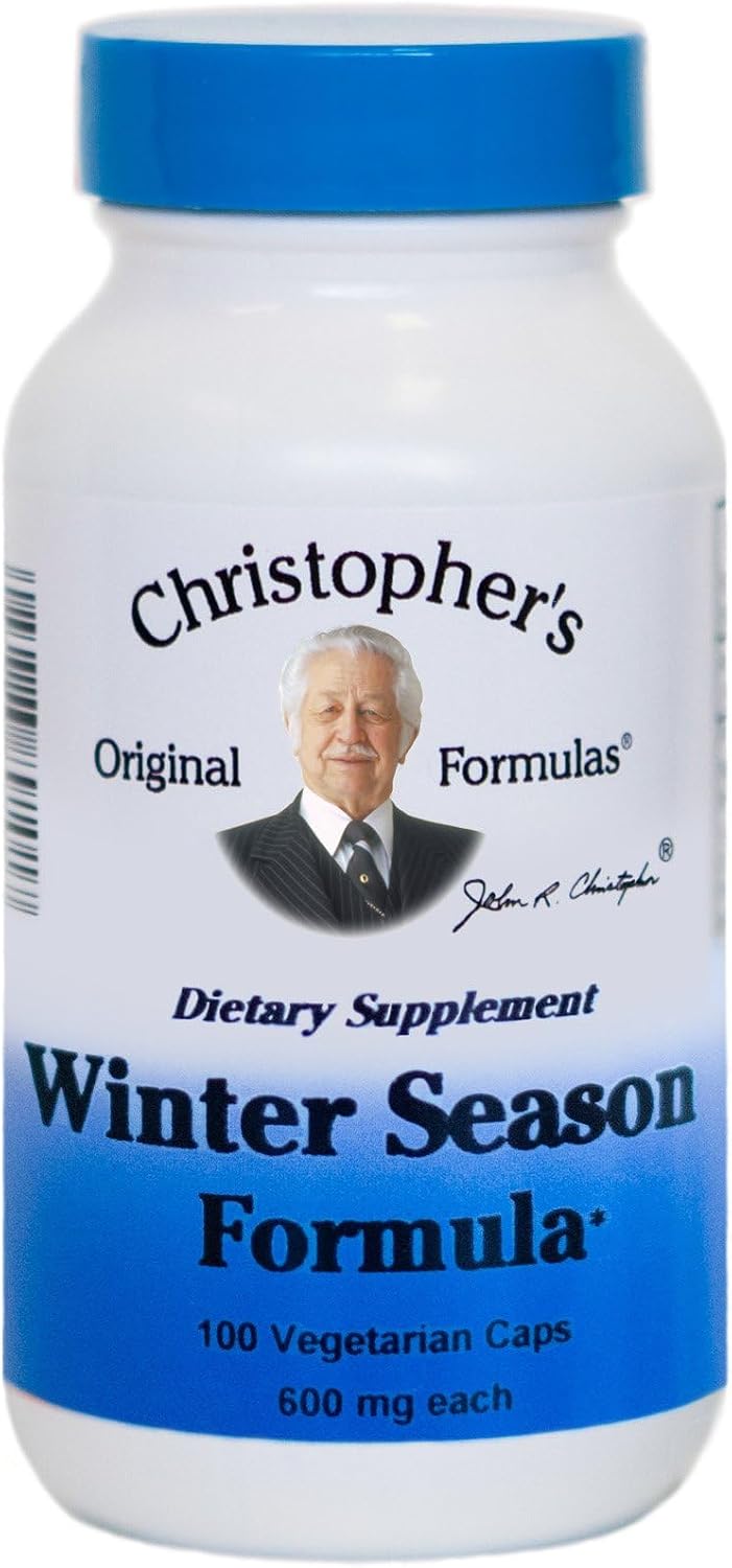 Christopher's Original Formulae Winter Season Formula, 100 Vegetarian Capsules - görsel 1