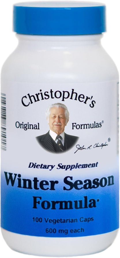 Christopher's Original Formulae Winter Season Formula, 100 Vegetarian Capsules