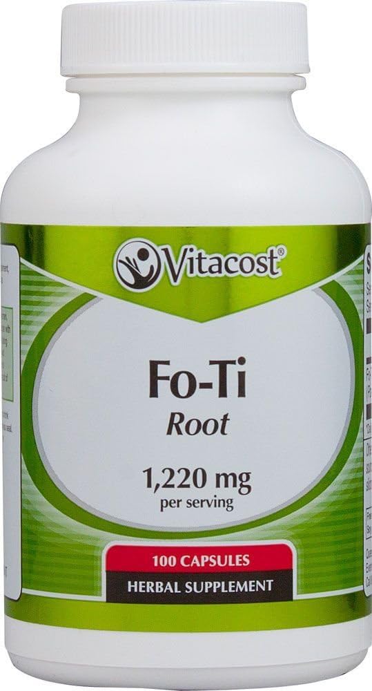 Vitacost Fo-Ti Root - 1,220 mg per Serving - 100 Capsules - görsel 1