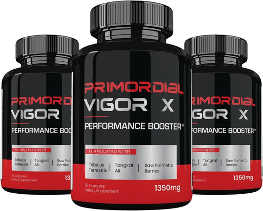 Primordial X for Men Advanced Formula (3-Pack) – 270 Capsules