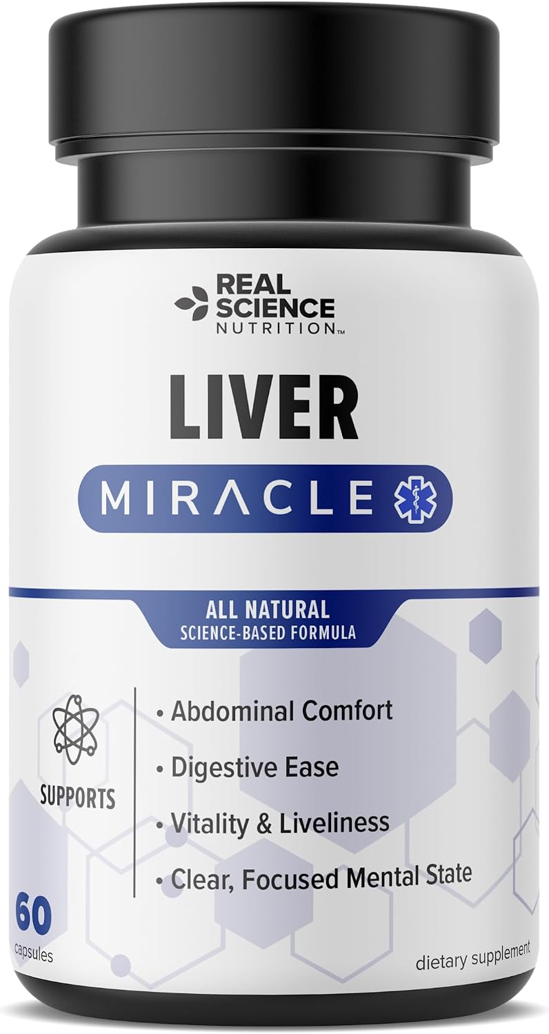 Liver Miracle – Liver Support Supplement for Abdominal Discomfort, Energy & Mental Clarity - görsel 1