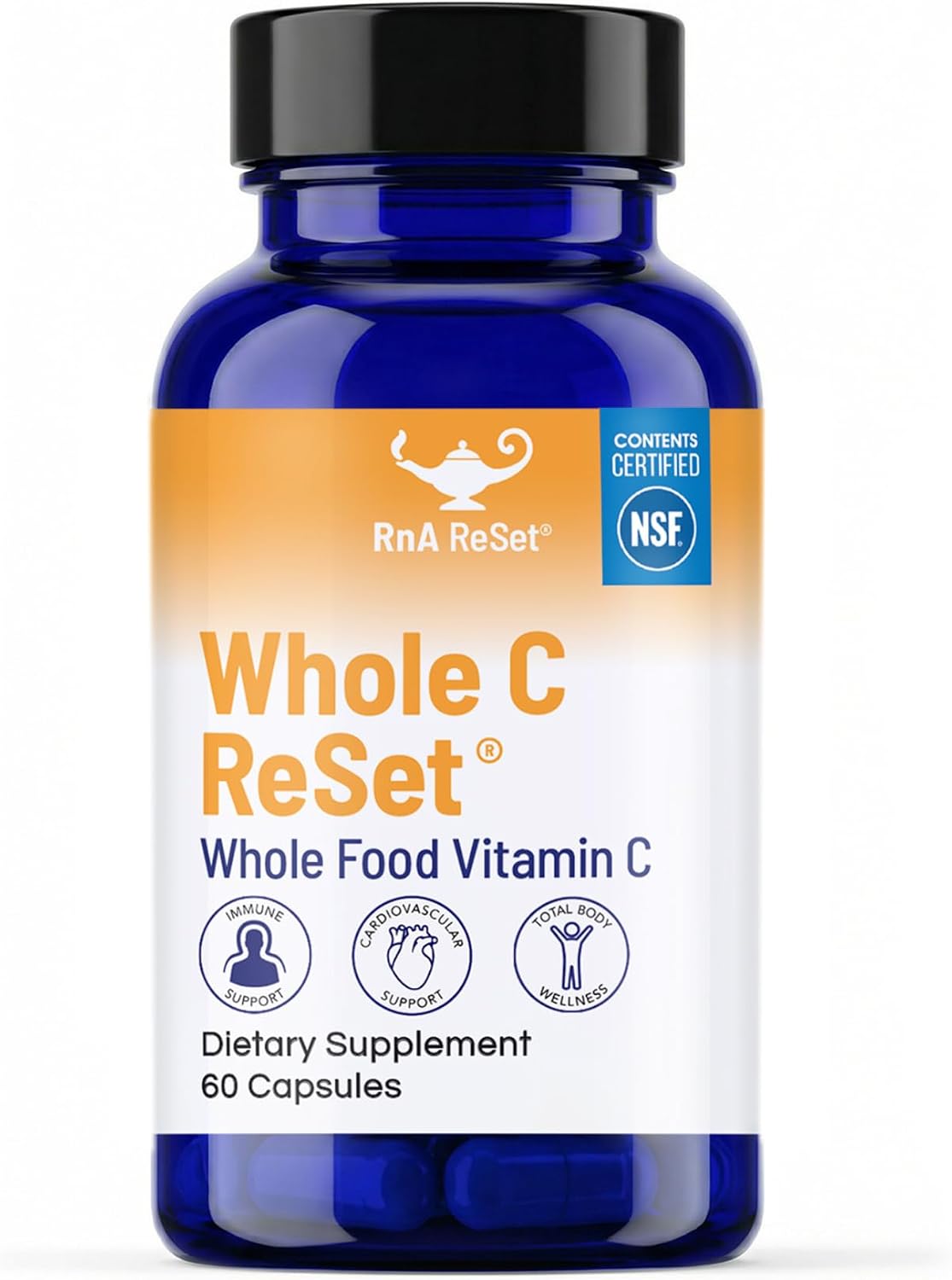 RnA ReSet Whole C Reset – Organic Vitamin C Complex (60 Capsules) - görsel 1