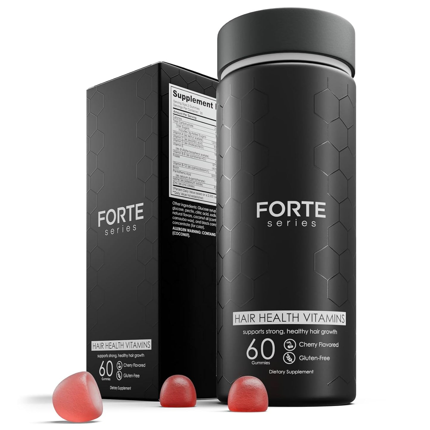 Biotin-Boosted Hair Gummies with Vitamins C, D & E - görsel 1