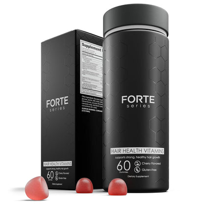 Biotin-Boosted Hair Gummies with Vitamins C, D & E