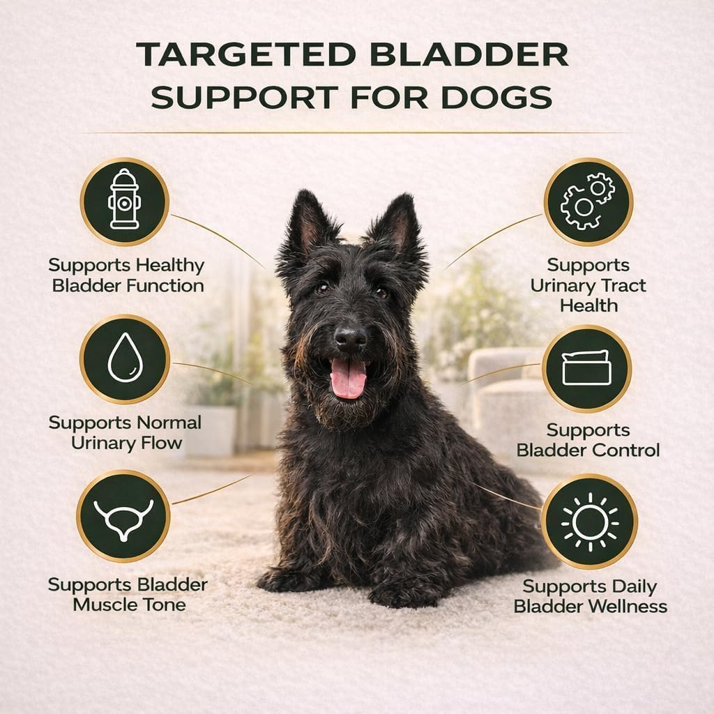VetriScience Bladder Health Soft Chews for Dogs - Bladder Control & Urinary Support, Chicken Flavour, 60 Count - görsel 5
