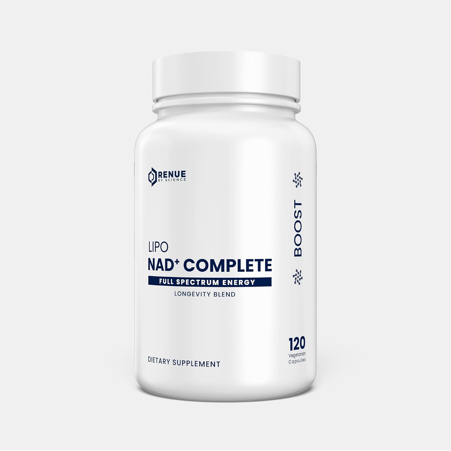 Renue By Science NAD+ Complete - Liposomal NAD Supplement with NMN, NR & Trigonelline (120 Capsules) - görsel 1