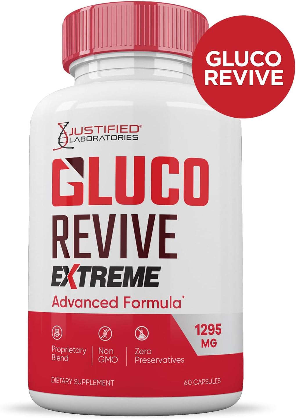 Gluco Revive Extreme 1295mg – Glyco Support Supplement (Pack of 3, 180 Capsules) - görsel 3