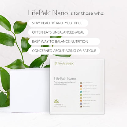 Nu Skin Pharmanex LifePak Nano Daily Food Supplement - 60 Sachets