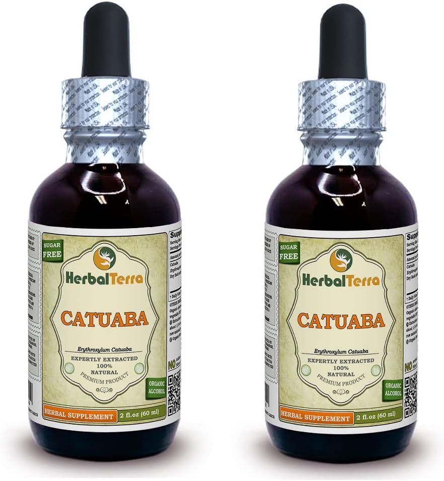 Catuaba (Erythroxylum Catuaba) Tincture, Dried Bark Liquid Extract, 120 ml - görsel 7
