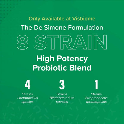 Visbiome GI Care - High Potency Probiotic - 112.5 Billion CFU - 180 Capsules