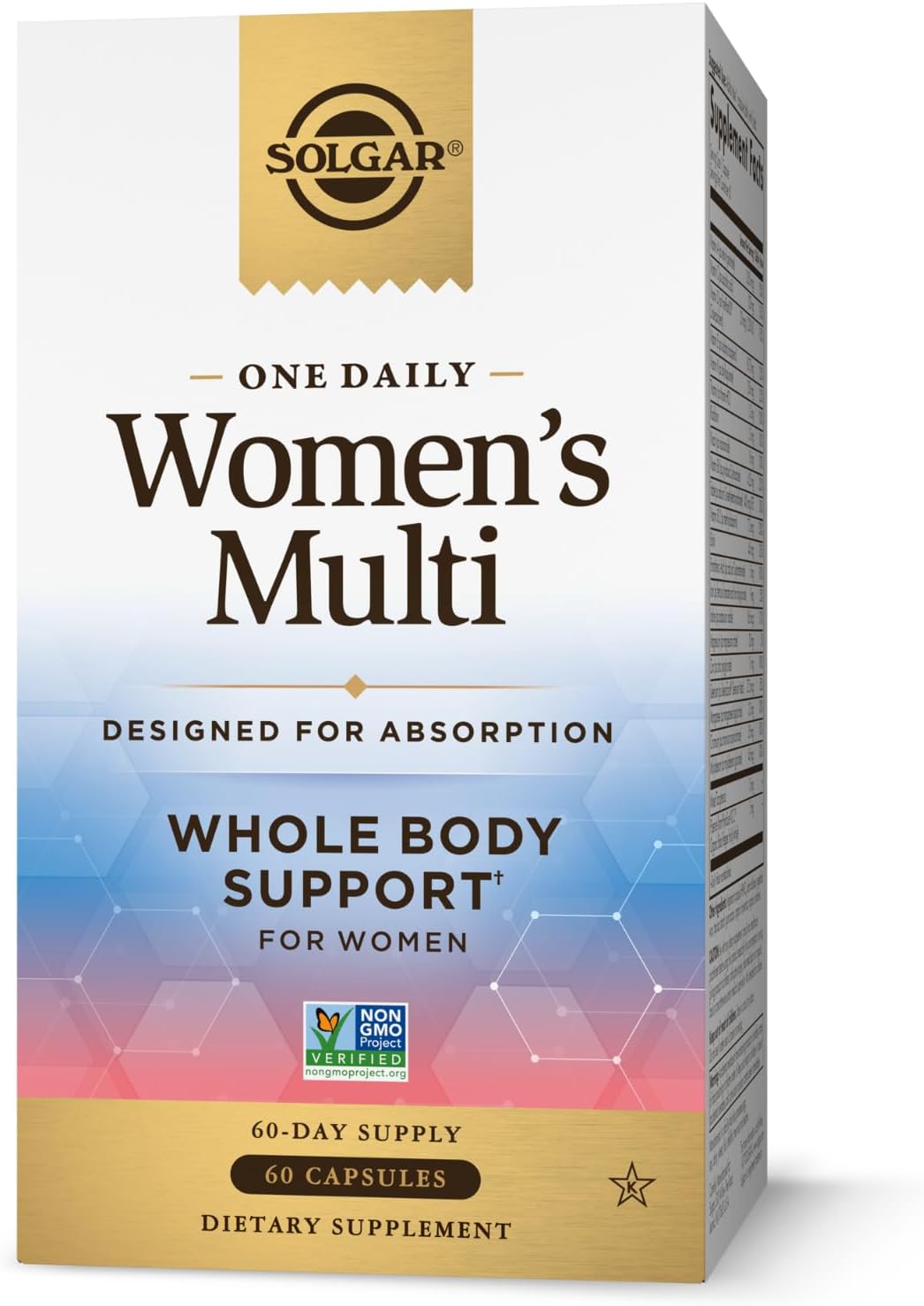 Solgar One Daily Women's Multi - Whole Body Support, 60 Vegan Capsules - görsel 1