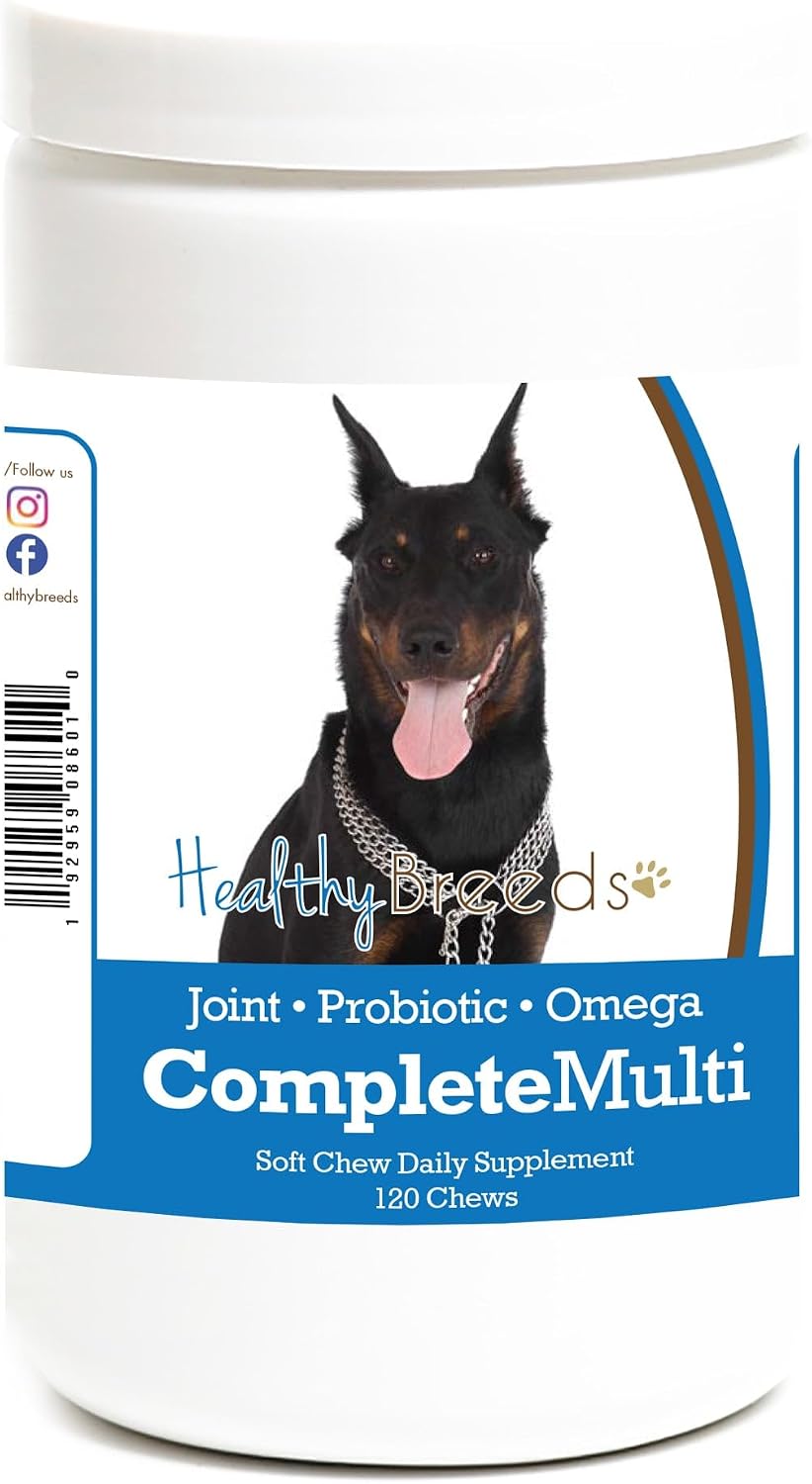 Healthy Breeds Beauceron All in One Multivitamin Soft Chew 120 Count - görsel 1