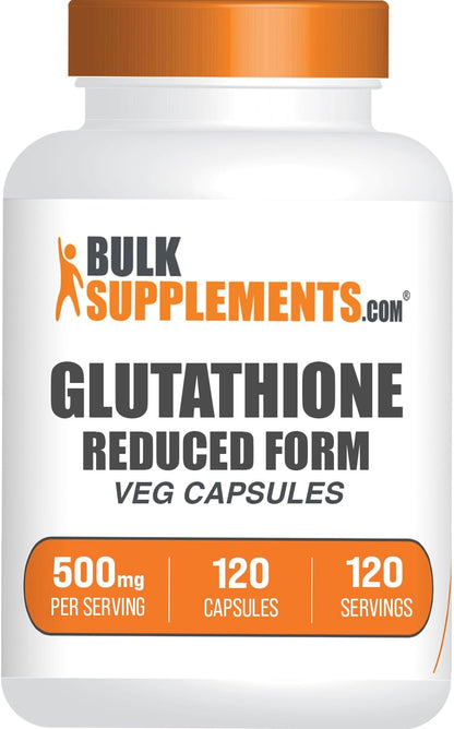 Glutathione Reduced Capsules 500 mg - 120 Capsules