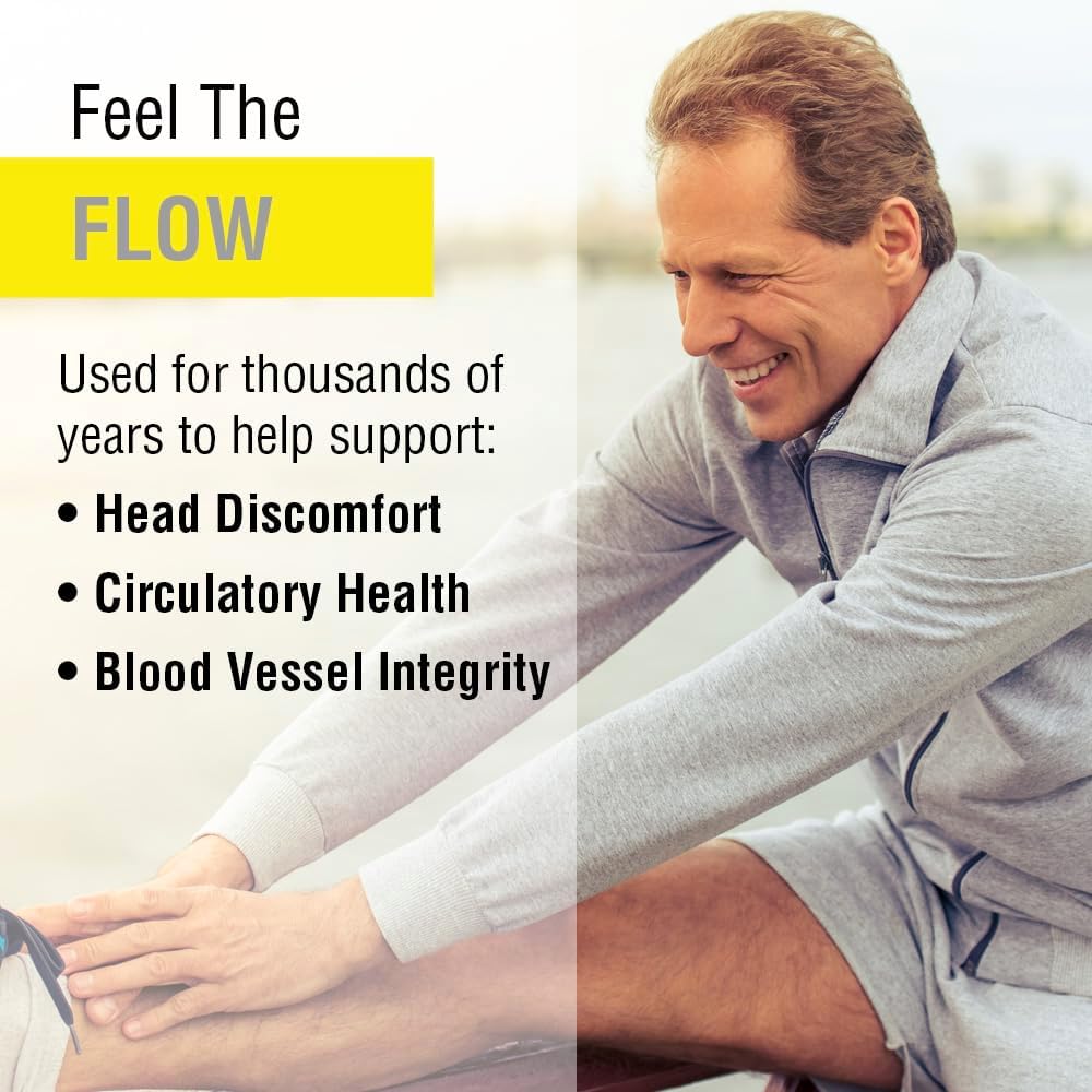 SOLARAY Feverfew Leaf 455mg | Head Comfort, Circulatory Health & Blood Vessel Support | Vegan & Non-GMO | 100 VegCaps - görsel 3