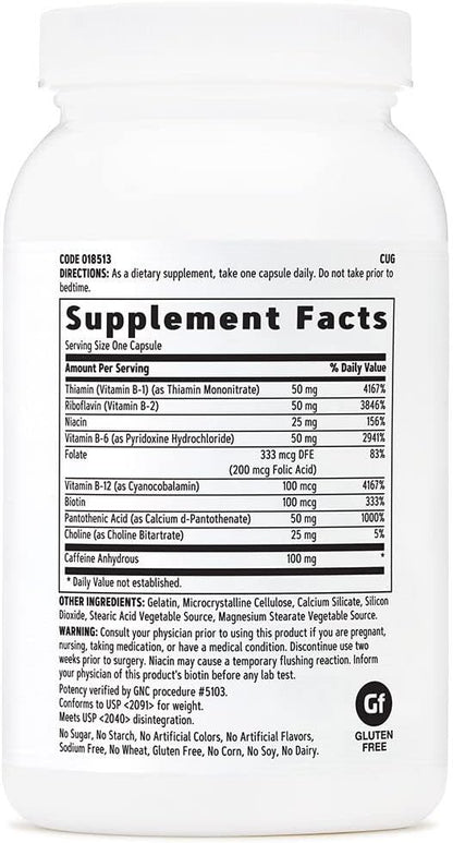 GNC B-Complex Plus Energy - 120 Tablets