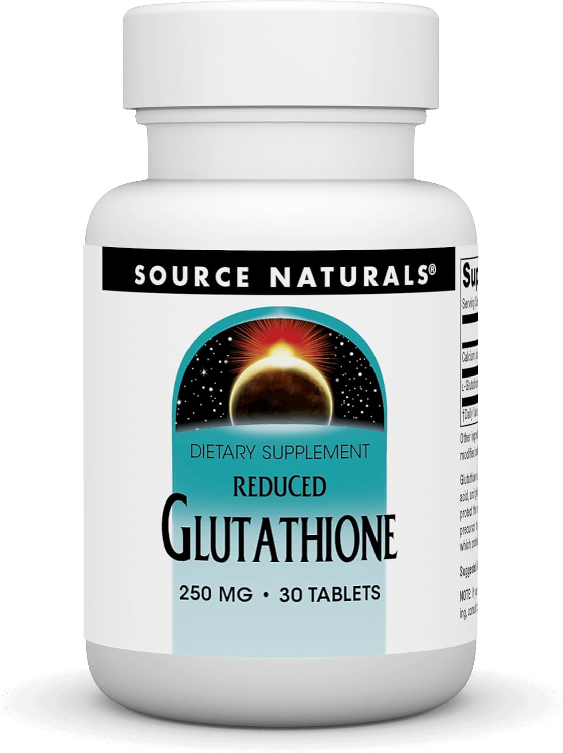 Source Naturals Glutathione 250mg - 30 Tablets - görsel 1