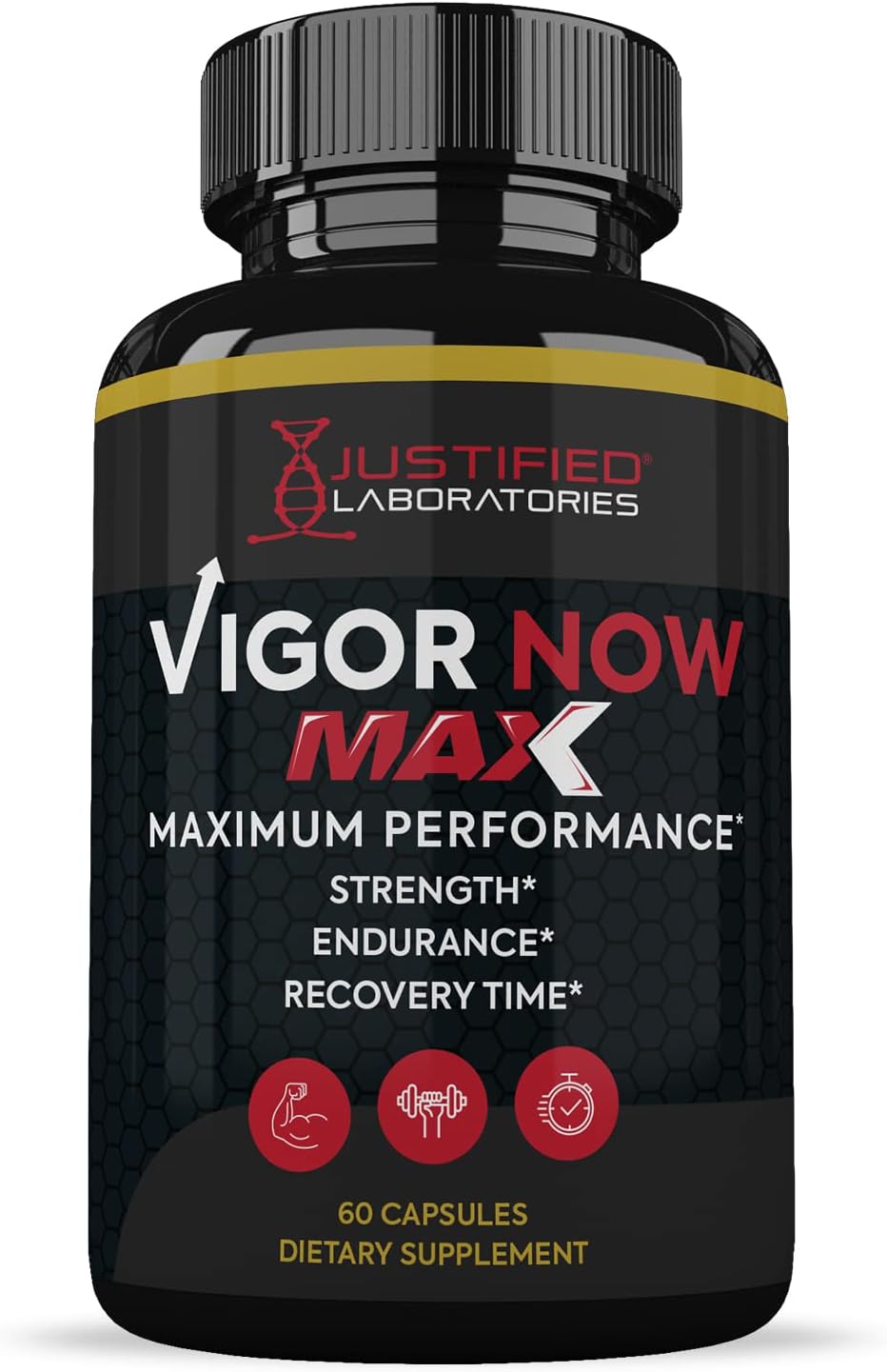 (5 Pack) Vigour Now Max 1600mg All Natural Advanced Men's Health Formula 300 Capsules - görsel 3