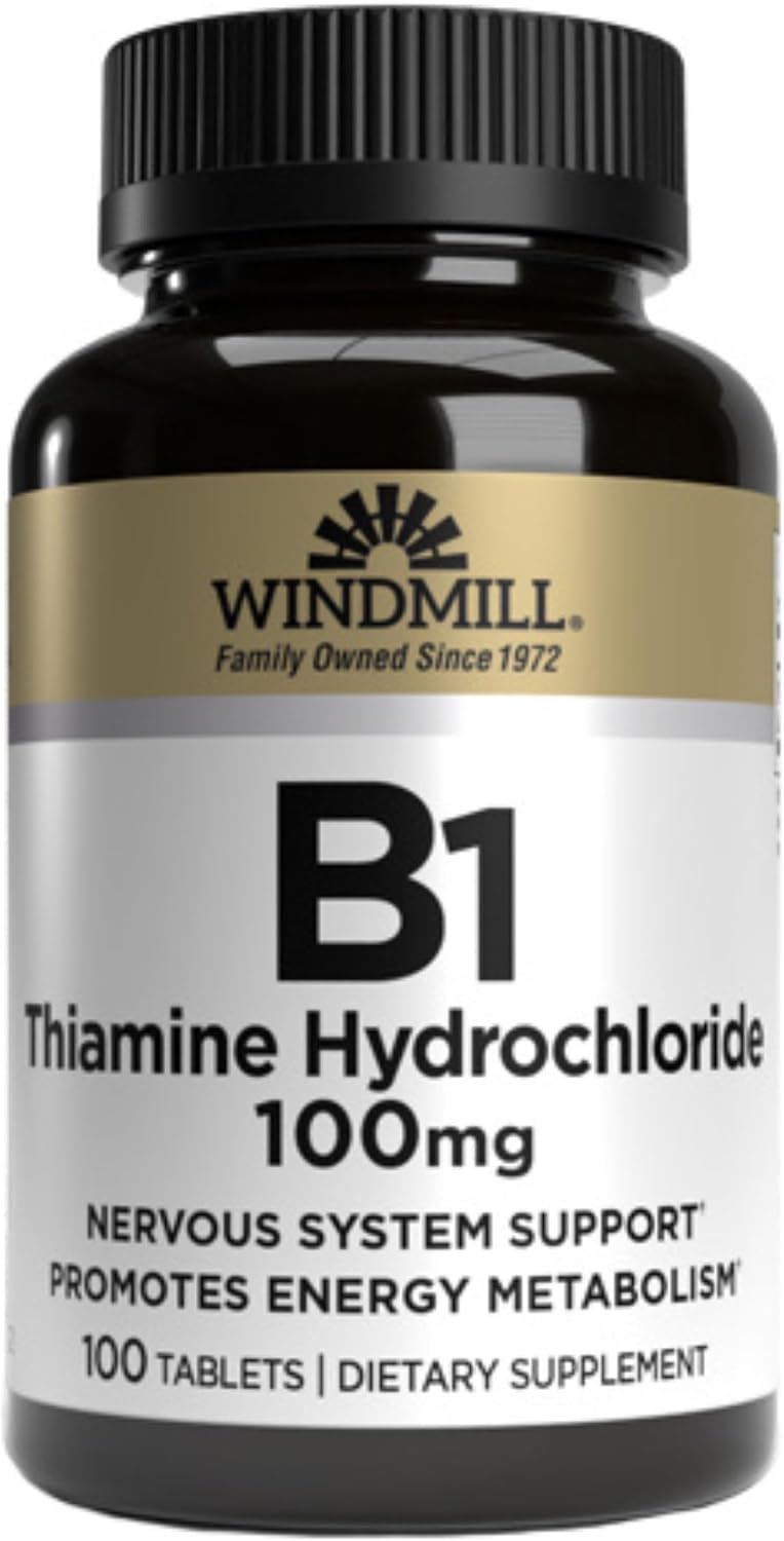Vitamin B1 (Thiamine) 100 mg Tablets - görsel 1