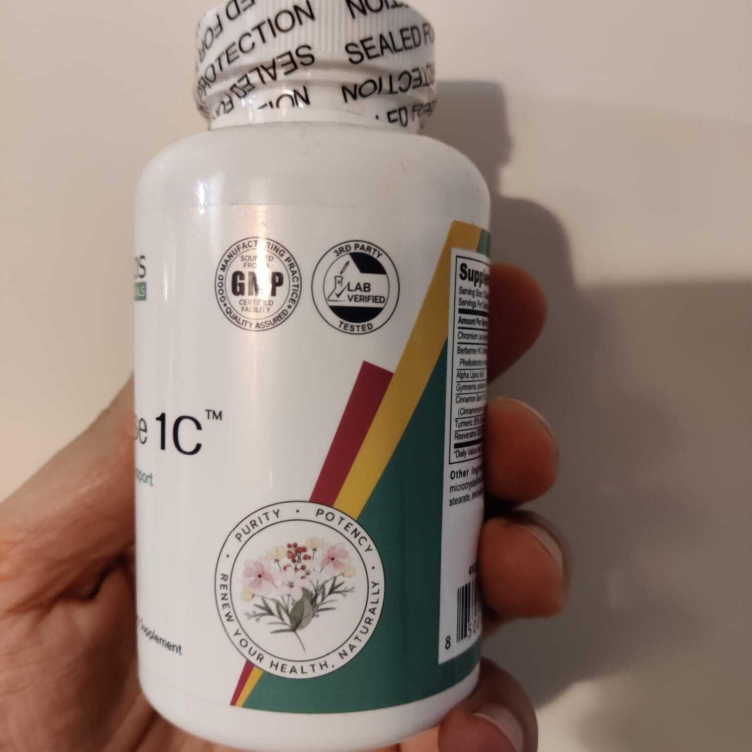 FitCose 1C – Supplement with Berberine, Chromium & Cinnamon - görsel 4