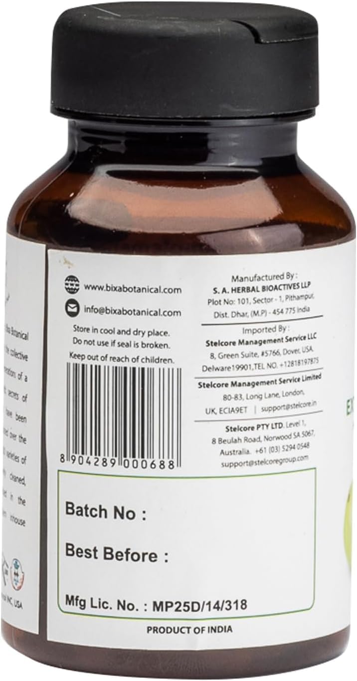 Amla Extract Capsule (Indian Gooseberry, Emblica officinalis) – Pure & Natural Super Food Supplement, 450 mg, 60 Veg Capsules - görsel 4