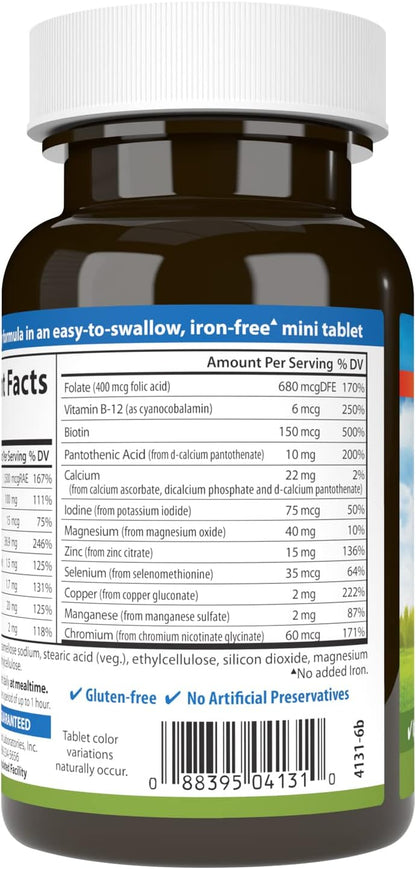 Carlson Labs Mini-Multi Vitamins & Minerals, 90 Tablets
