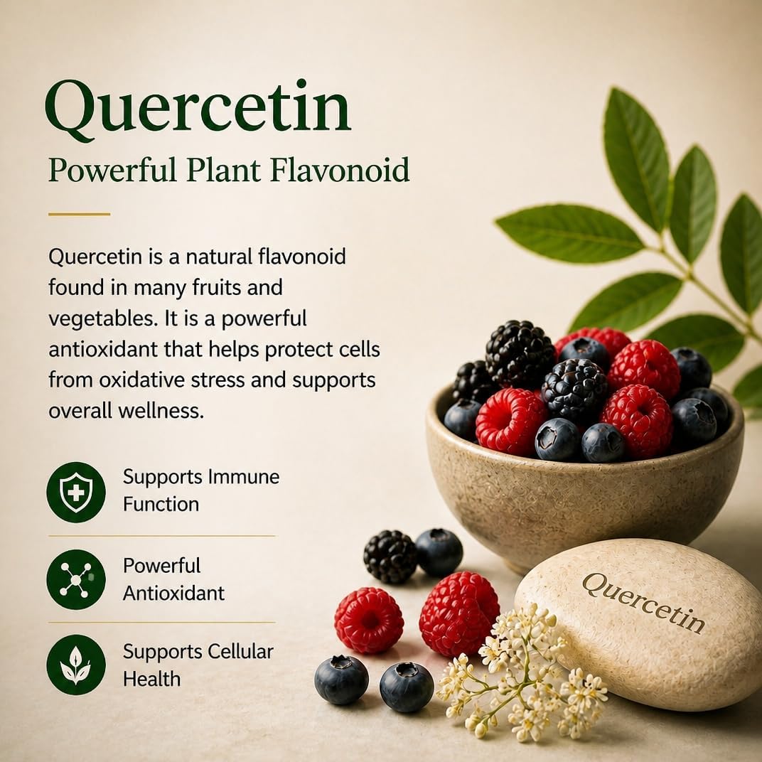 Super Immune Support, 6-in-1 Immune Supplement - NAC, Quercetin, Elderberry, Chlorella, Chaga & Bromelain - görsel 4