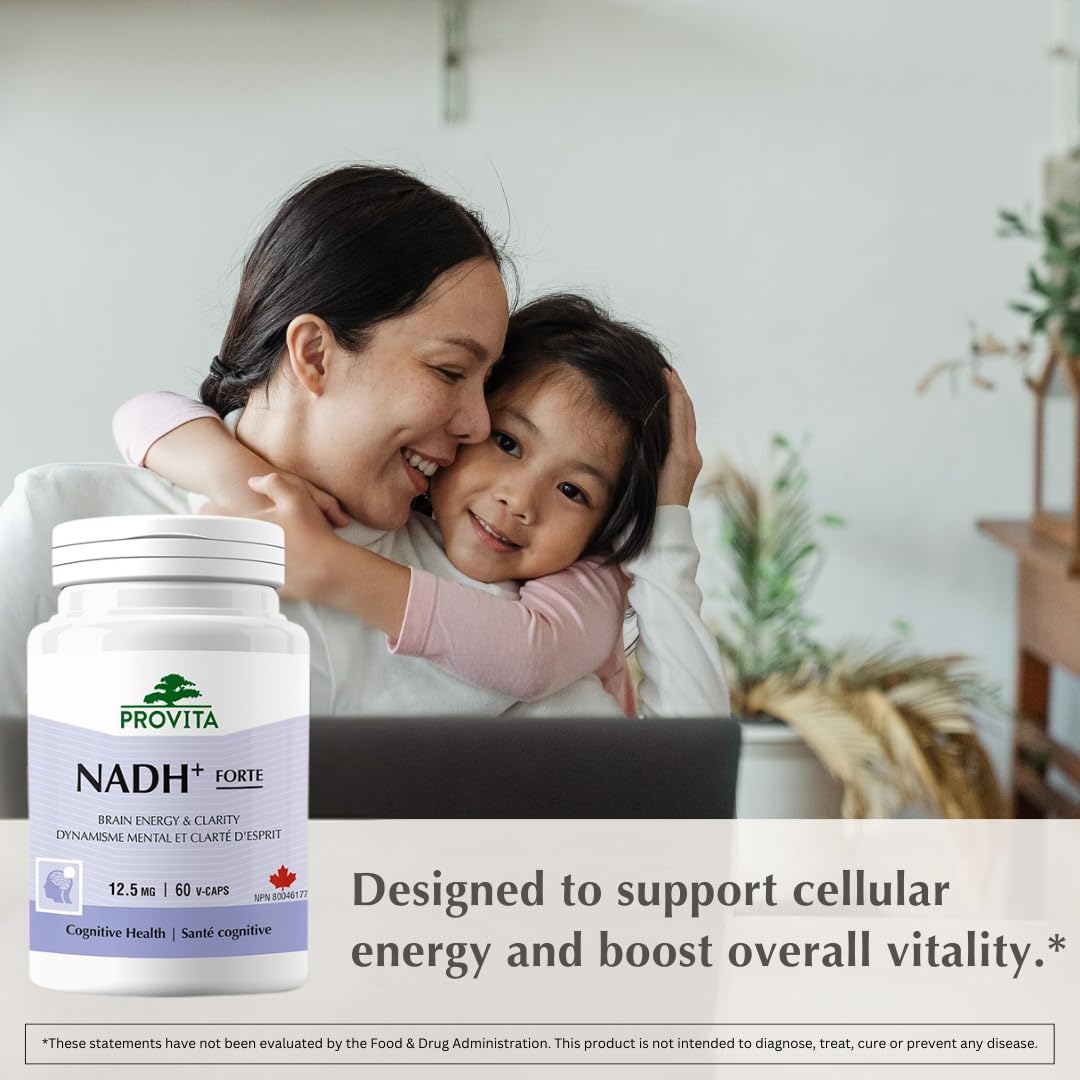 PROVITA NADH+ Forte - Cognitive Support with NADH, CoQ10 & Chlorophyll - görsel 4