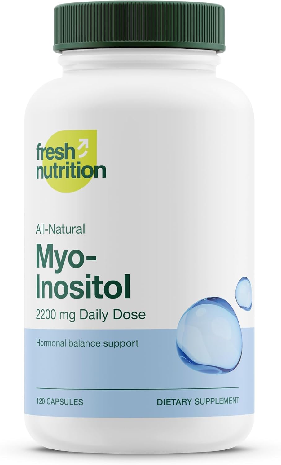Myo-Inositol 2200mg - 120 Capsules - NMR Verified - Made in the USA - görsel 1