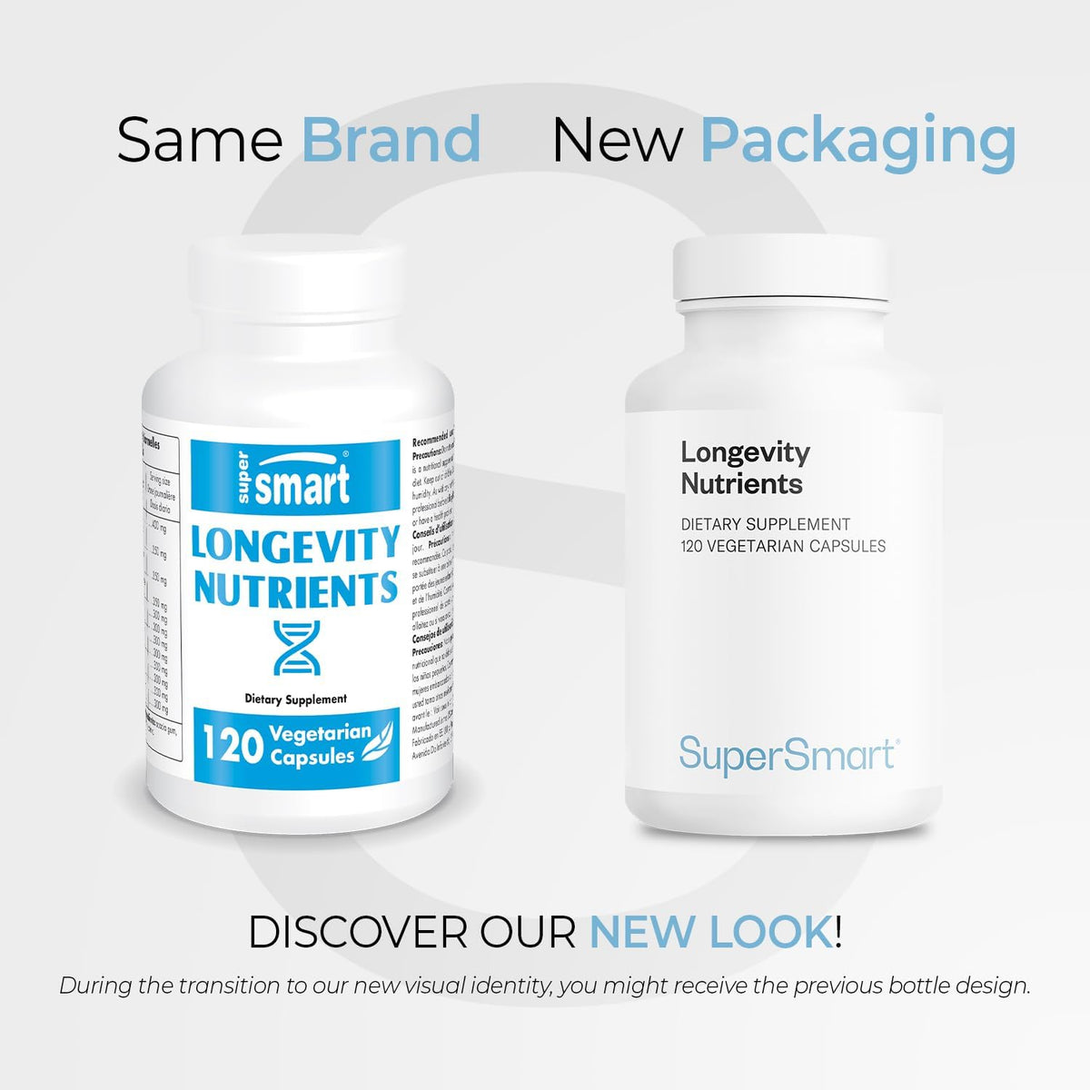 Supersmart Longevity Nutrients with Berberine & L-Theanine - Anti-Ageing Supplement - 120 Capsules - görsel 2