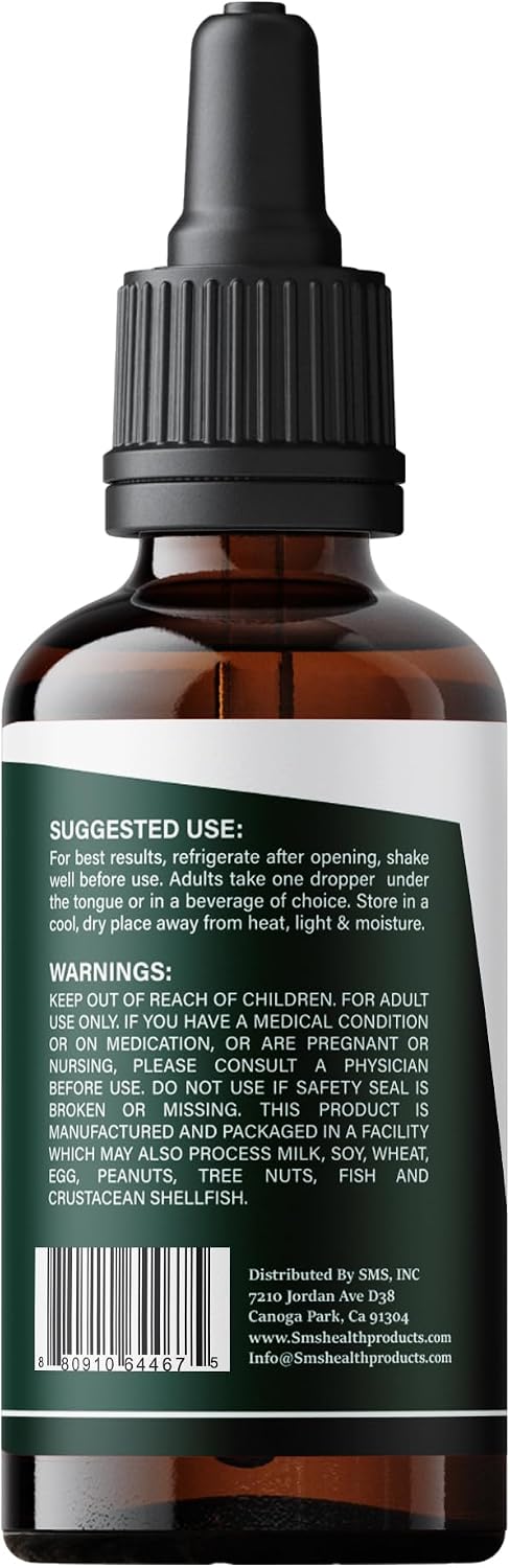 Mullein Leaf Liquid Extract Drops – Alcohol Free Herbal Tincture, Non-GMO & Gluten-free, 60 ml - görsel 2