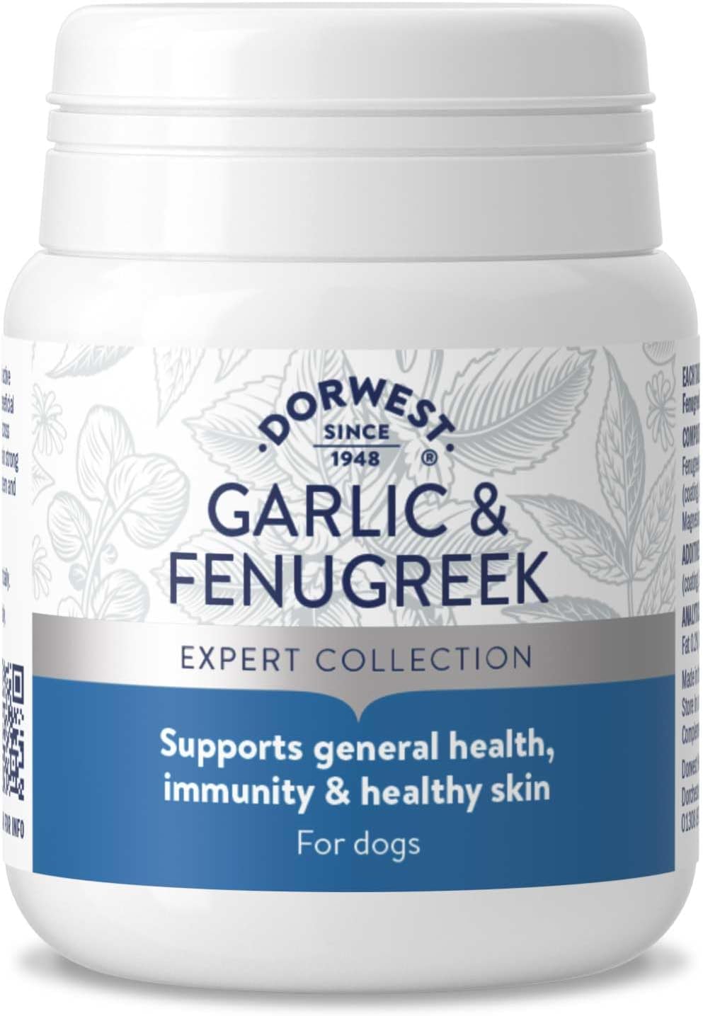 Dorwest Herbs Garlic and Fenugreek Tablets for Dogs and Cats (100 Tablets) - görsel 1