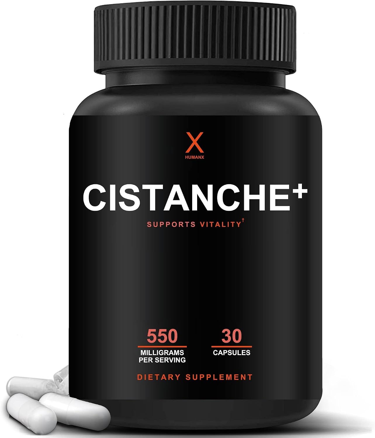 Humanx Cistanche+ 550mg – Premium Cistanche Tubulosa Extract for Men - görsel 1