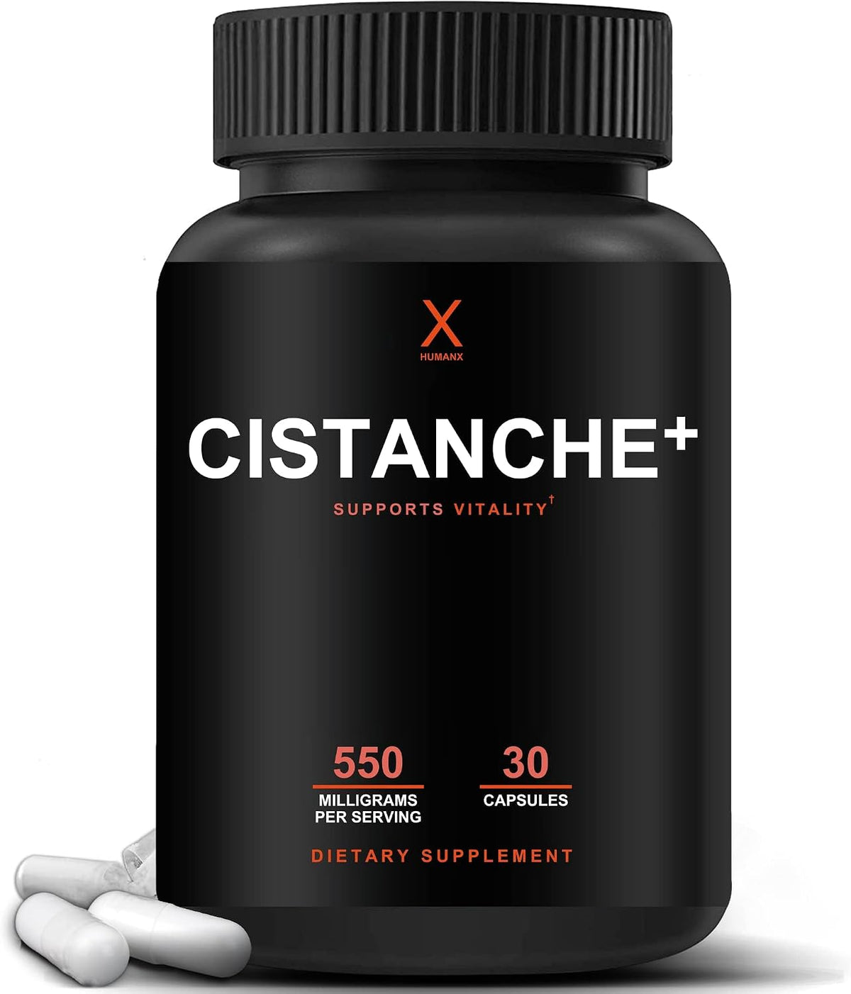 Humanx Cistanche+ 550mg – Premium Cistanche Tubulosa Extract for Men - görsel 1