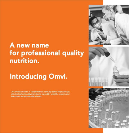 Omvi DIM Ultra 350mg – 60 Capsules with Broccoli Extract and BioPerine