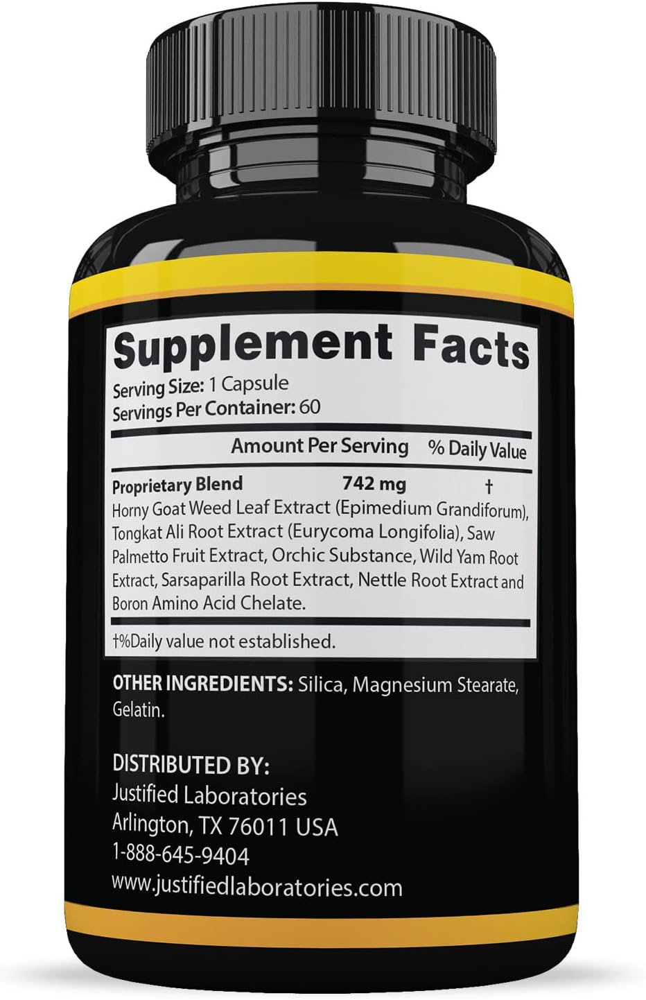 Sizegenix 742mg All-Natural Advanced Formula 60 Capsules - görsel 4